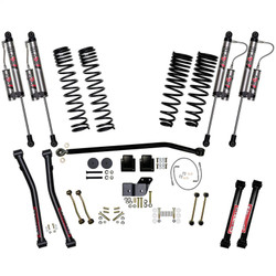 Skyjacker G452RKXLT 4.5" Front 3" Rear Dual Rate Long Travel Coil Spring Lift Kit with ADX 2.0 Remote Reservoir Shocks for 20-26 Jeep Gladiator JT 3.6L Rubicon