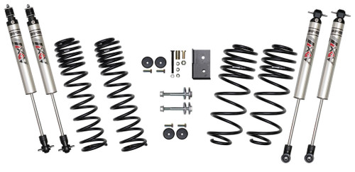 Skyjacker TJ25BPXMLT 2.5" Dual Rate Long Travel Coil Spring Lift Kit with ADX 2.0 Shocks for 97-06 Jeep Wrangler TJ & Unlimited