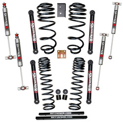 Skyjacker TJ251K-M 2.5" Dual Rate Long Travel Coil Spring Lift Kit with Standard Lower Control Arms with M95 Monotube Shocks for 97-02 Jeep Wrangler TJ