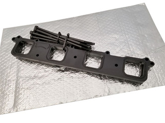 Forced Inductions 10mm Spacer Plates, Mounting Bolts & Thermal Blanket for 15-25 Demon, Challenger, Charger, Durango SRT Hellcat, Trackhawk & TRX 6.2L HEMI