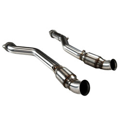 Kooks 34103201 3" x OEM Catted Mid Pipes for 12-21 Jeep Grand Cherokee SRT8, SRT & 18-24 Durango SRT with Kooks Longtubes 