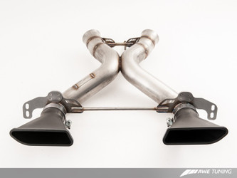 DISCONTINUED AWE Tuning McLaren 650S Performance Exhaust - Machined Tips