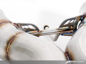 DISCONTINUED AWE Tuning McLaren MP4-12C Performance Exhaust - Machined Tips