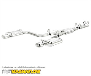 Magnaflow Stainless Catback Exhaust System w/ Single OVAL tips (2005-2014 5.7L Chrysler 300C) - 15137
