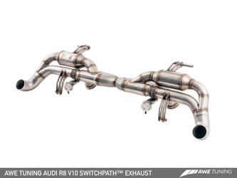 DISCONTINUED AWE Tuning Audi R8 V10 Coupe SwitchPath Exhaust (2014+)