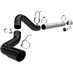 DISCONTINUED MagnaFlow 07.5-17 Ford F-250/F-350 6.4L/6.7L 409 SS DPF Back Exhaust - Black - 17067