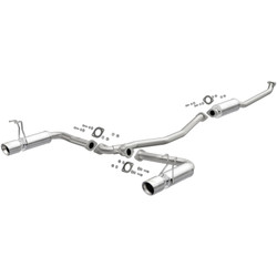 DISCONTINUED MagnaFlow 2016+ Honda Civic L4 1.5L Street Series Cat-Back Exhaust w/ Polished Tips - 19365