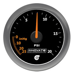 Innovate Motorsports 38570 MTX-A Analog 20PSI Vacuum/Boost Gauge