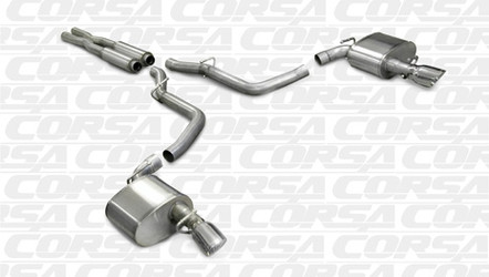 DISCONTINUED CORSA 14178 Sport Cat-Back Exhaust for 05-10 Charger, Magnum & 300C SRT8