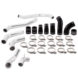 DISCONTINUED Mishimoto 2017+ Ford F150 3.5L EcoBoost Intercooler Pipe Kit - Polished - MMICP-F35T-17KP