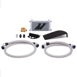 DISCONTINUED Mishimoto 2017+ Honda Civic Type R Direct Fit Oil Cooler Kit - Silver - MMOC-CTR-17TSL