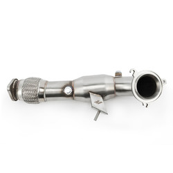 DISCONTINUED Mishimoto 2014+ Ford Fiesta ST Catted Downpipe - MMDP-FIST-14CAT