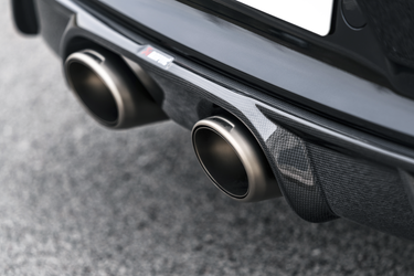 DISCONTINUED Akrapovic 16-17 Porsche 911 Carrera S/4/4S/GTS (991.2) Slip-On Line (Titanium) w/ Titanium Tips