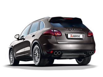 DISCONTINUED Akrapovic 10-14 Porsche Cayenne Turbo (958) Evolution Line Cat Back (Titanium) (Req. Tips)