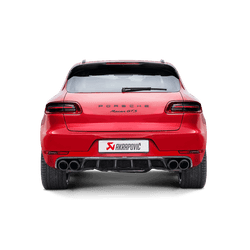 DISCONTINUED Akrapovic 2014 Porsche Macan Turbo (95B) Evolution Line Cat Back (Titanium) w/ Titanium Tips