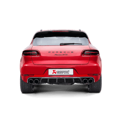 Akrapovic 2014 Porsche Macan Turbo (95B) Evolution Line Cat Back (Titanium) w/ Titanium Tips