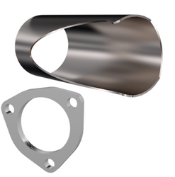 QTP 10276 2-3/4" Weld-On QTEC DIY Cutout Pipe