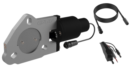 QTP QTEC225 2-1/4" Bolt-On QTEC Electric Cutout Valve