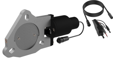 QTP QTEC30 3" Bolt-On QTEC Electric Cutout Valve 