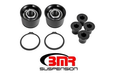 DISCONTINUED BMR 15-17 S550 Mustang Premium Rear Lower Control Arm Bearing Kit - Black