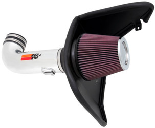 K&N 10 Camaro 6.2L V8 Polished Typhoon Short Ram Intake - 69-4519TP