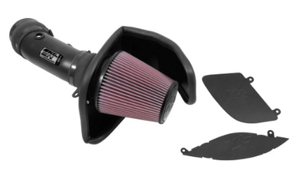 K&N 69-2553TTK Cold Air Intake High-Flow Aluminum Tube for 17-23 Challenger & Charger SRT Hellcat 6.2L HEMI