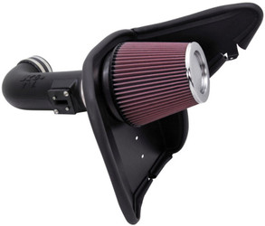 DISCONTINUED K&N 10 Chevy Camaro 6.2L V8 Aircharger Performance Intake - 63-3074