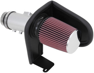 K&N 13-14 Honda Accord 3.5L V6 69 Series Typhoon Air Intake System - Silver Cold Air Intake Kit - 69-1212TS