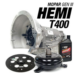 ATI 401641 T400 Transmission Supercase & Bellhousing with Dual Starter Pockets for Gen III Hemi