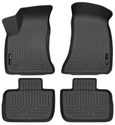 Husky Liners 98061 WeatherBeater Front & 2nd Row Floor Liners for 11-23 Charger & 300 RWD