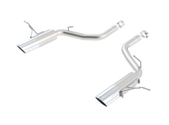 BORLA S-Type Axle-Back Exhaust System for 12-14 Jeep Grand Cherokee SRT8 6.4L - 11826