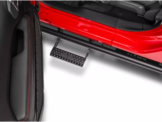 N-Fab J182RKRS2 RKR Step System Textured Black for 18-25 Jeep Wrangler JL 2-Door 