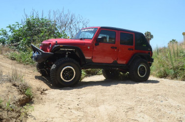 DISCONTINUED DV8 Offroad 07-18 Jeep Wrangler JK 2 Piece Fast Back Hard Top 4 Door - Raw