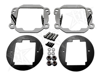 DISCONTINUED Rigid Industries Jeep JK - Fog Light Kit - Mounts set of Dually/d2