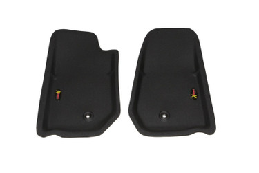 Lund 07-10 Jeep Wrangler Catch-All Xtreme Frnt Floor Liner - Black (2 Pc.) - 4064401