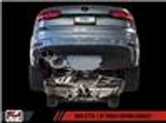 AWE Tuning 09-14 Volkswagen Jetta Mk6 1.4T Track Edition Exhaust - Chrome Silver Tips