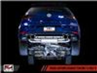 AWE Tuning MK7.5 Golf R Track Edition Exhaust w/ Diamond Black Tips 102mm