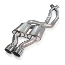DISCONTINUED Stainless Works Catback S-Tube Exhaust System (2006-2010 6.1L Jeep Grand Cherokee SRT) - 607228