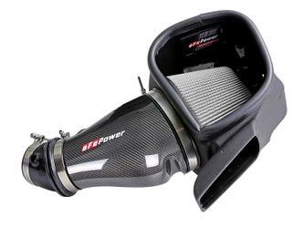 aFe Power Track Series Carbon Fiber Cold Air Intake System Pro DRY S Filter for 2018 Jeep Grand Cherokee Trackhawk 6.2L - 57-10002D