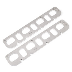 Stainless Works HFJP61200 2" D Port Header Flanges for 09-24 5.7L VVT, 05-10 6.1L & 11-24 6.4L 392 HEMI