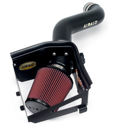 DISCONTINUED Airaid 04-08 Dodge Durango / 07-08 Aspen 5.7L Hemi CAD Intake System w/ Tube (Oiled / Red Media) - 300-156