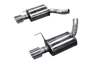 DISCONTINUED ARH 2005-2009 Ford Mustang GT500 3V 2-1/2in x 2-1/2in Pure Thunder Axle Back Muffler System - MST-05212AXBK