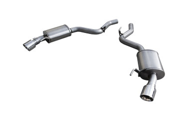DISCONTINUED ARH 2015+ Ford Mustang 5.0L Coyote 2-1/2in x 2-1/2in Axle Back System - MTC5-15212AXBK