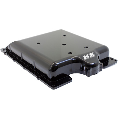 Nitrous Express NX972 Billet Supercharger Lid with Integrated Nitrous Passages for 15-23 Demon, Challenger, Charger, Durango SRT Hellcat, Trackhawk & TRX 6.2L HEMI