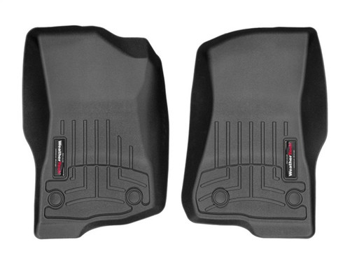 WeatherTech 4413131 Front FloorLiners Black for 18-24 Jeep Wrangler JL & 20-24 Gladiator JT