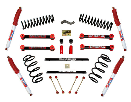 Skyjacker Suspension Lift Kit w/ Shock 2004-2006 Jeep Wrangler (LJ)
