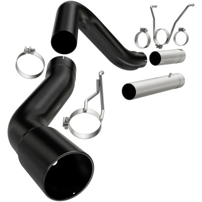 DISCONTINUED MagnaFlow 07-10 Dodge 2500/3500 409 SS DPF Back 5in Single Exit Exhaust- Black - 17069