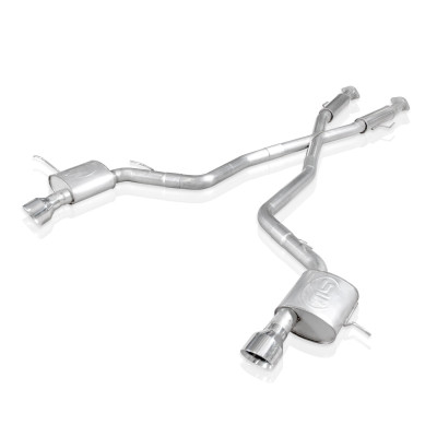 Stainless Works JEEP64CB-C Catback Exhaust Chambered Mufflers for 12-18 Jeep Grand Cherokee SRT8 6.4L & SRT 392 HEMI