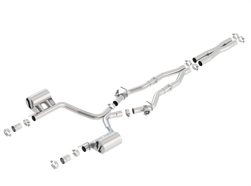 BORLA 140723 Cat-Back Exhaust ATAK with Active Valves for 17-23