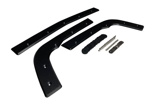 DISCONTINUED ProTEKt Front Bumper Protection Skid Plates for 18-23 Challenger Demon & Widebody - 9-DOCGWB0-180